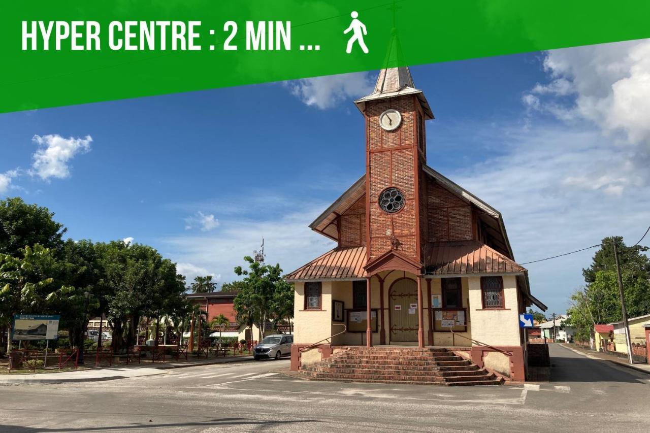 Le Carbet Du Centre-Ville - Clim-Centre-Ville-Wifi-Parking-Netflix Saint-Laurent du Maroni Exterior foto